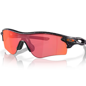 Oakley RadarLock Path (Low Bridge Fit) Ascend Collection Glasses - Matte Green Purple Colorshift Splatter Frame / Prizm Trail Torch Lenses